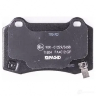 Тормозные колодки, комплект HELLA 7958D1053 8db355014211 2 4076 29399 - Изображение 3