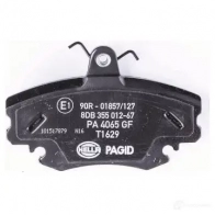 Тормозные колодки дисковые, комплект HELLA 29247 8DB 355 012-671 214 63 T1629 - Изображение 3