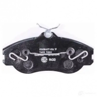 Тормозные колодки дисковые, комплект HELLA 8DB 355 017-911 21288 29764 2 1138 - Изображение 3