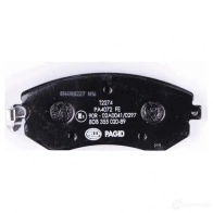 Тормозные колодки дисковые, комплект HELLA 8DB 355 020-891 30048 25761 257 60 - Изображение 3