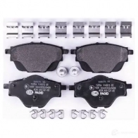 Тормозные колодки дисковые, комплект HELLA 8DB 355 021-001 25828 2582 7 30057 - Изображение 2