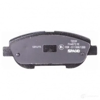 Тормозные колодки дисковые, комплект HELLA 249 47 24948 8DB 355 015-691 29545 - Изображение 3