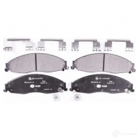 Тормозные колодки дисковые, комплект HELLA 8DB 355 021-591 22046 2 2045 30103 - Изображение 2