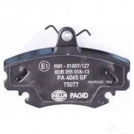 Тормозные колодки дисковые, комплект HELLA 8DB 355 018-131 29785 7194D292 214 63 - Изображение 3