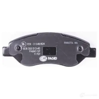 Тормозные колодки, комплект HELLA 24551 8db355013401 29318 24 550 - Изображение 2