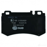 Тормозные колодки дисковые, комплект HELLA 7886D984 29029 8DB 355 010-291 2347 8 - Изображение 3