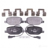 Тормозные колодки дисковые, комплект HELLA 8DB 355 015-571 24788 29533 2 3811 - Изображение 2
