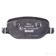 Тормозные колодки дисковые, комплект HELLA 8DB 355 015-571 24788 29533 2 3811 - Изображение 3