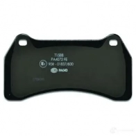 Тормозные колодки дисковые, комплект HELLA 7840D938 28724 2348 9 8DB 355 006-931 - Изображение 3