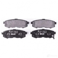 Тормозные колодки дисковые, комплект HELLA 8DB 355 012-021 24216 29186 242 15 - Изображение 2
