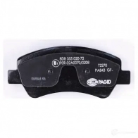 Тормозные колодки, комплект HELLA 30031 25604 8db355020721 256 03 - Изображение 3