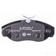 Тормозные колодки дисковые, комплект HELLA 21 797 8DB 355 018-141 21798 29786 - Изображение 3