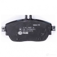 Тормозные колодки дисковые, комплект HELLA T2149 29940 8DB 355 019-721 24 869 - Изображение 3