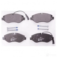 Тормозные колодки дисковые, комплект HELLA 28593 8DB 355 005-611 2 9229 29230 - Изображение 2