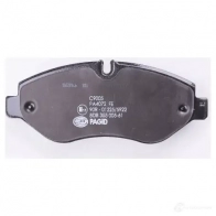 Тормозные колодки дисковые, комплект HELLA 28593 8DB 355 005-611 2 9229 29230 - Изображение 3
