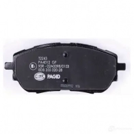 Тормозные колодки дисковые, комплект HELLA 25699 256 98 29991 8DB 355 020-281 - Изображение 3