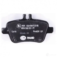 Тормозные колодки, комплект HELLA 8db355021791 30121 248 48 8874D1646 - Изображение 3