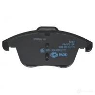 Тормозные колодки дисковые, комплект HELLA 8DB 355 037-781 JE A9XKR 1437446730 - Изображение 2