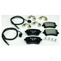 Тормозные колодки, комплект HELLA 2 3326 8db355011641 29152 7921D1018 - Изображение 2