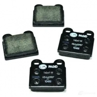Тормозные колодки, комплект HELLA 20 009 28730 8db355006991 7057D124 - Изображение 2