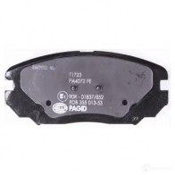Тормозные колодки дисковые, комплект HELLA 24 618 29331 8DB 355 013-531 24619 - Изображение 3