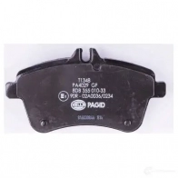 Тормозные колодки, комплект HELLA 238 81 T1348 8db355010331 29033 - Изображение 3