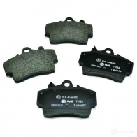 Тормозные колодки дисковые, комплект HELLA 29817 21 937 8DB 355 018-471 7606D737 - Изображение 2