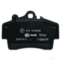 Тормозные колодки дисковые, комплект HELLA 29817 21 937 8DB 355 018-471 7606D737 - Изображение 3