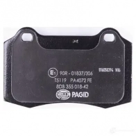 Тормозные колодки дисковые, комплект HELLA 23206 2 1381 29812 8DB 355 018-421 - Изображение 3