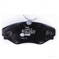 Тормозные колодки дисковые, комплект HELLA T1950 30032 249 71 8DB 355 020-731 - Изображение 3