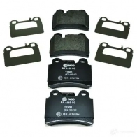 Тормозные колодки, комплект HELLA 24 097 8db355011861 T1500 29171 - Изображение 2
