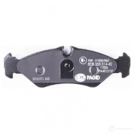 Тормозные колодки дисковые, комплект HELLA 29419 2473 9 24740 8DB 355 014-421 - Изображение 3