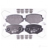 Тормозные колодки дисковые, комплект HELLA 8DB 355 016-861 29661 233 54 7513D635 - Изображение 3