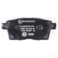 Тормозные колодки дисковые, комплект HELLA 24 545 8378D1259 29305 8DB 355 013-261 - Изображение 3