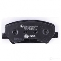 Тормозные колодки дисковые, комплект HELLA 24916 30018 249 15 8DB 355 020-591 - Изображение 3