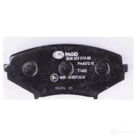 Тормозные колодки, комплект HELLA 2404 2 7913D1009 8db355010881 29082 - Изображение 3