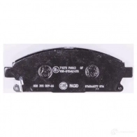 Тормозные колодки дисковые, комплект HELLA 234 20 23421 8DB 355 009-661 28968 - Изображение 3