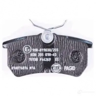 Тормозные колодки дисковые, комплект HELLA 7763D886 2 3353 29811 8DB 355 018-411 - Изображение 3