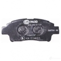 Тормозные колодки дисковые, комплект HELLA 8DB 355 017-071 23349 29682 23 348 - Изображение 3