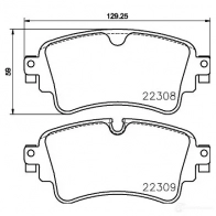 Тормозные колодки, комплект HELLA 1424495421 22309 8db355024791 2230 8 - Изображение 4