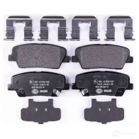 Тормозные колодки дисковые, комплект HELLA 8DB 355 020-101 255 20 25521 29973 - Изображение 2