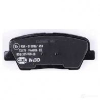 Тормозные колодки дисковые, комплект HELLA 8DB 355 020-101 255 20 25521 29973 - Изображение 3
