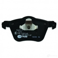 Тормозные колодки, комплект HELLA 23 590 23591 8db355011571 29145 - Изображение 3