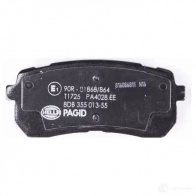 Тормозные колодки дисковые, комплект HELLA 2 4599 29333 8DB 355 013-551 24600 - Изображение 3