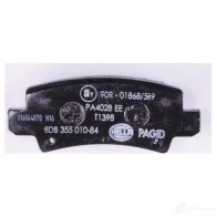 Тормозные колодки, комплект HELLA 8db355010841 2 3816 8336D1216 29078 - Изображение 3