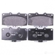 Тормозные колодки дисковые, комплект HELLA 8DB 355 017-211 29696 T3116 2185 4 - Изображение 2