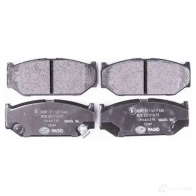 Тормозные колодки дисковые, комплект HELLA 8DB 355 015-751 239 62 23963 29551 - Изображение 2