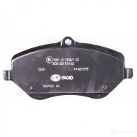 Тормозные колодки, комплект HELLA 241 33 8db355015621 24174 29538 - Изображение 3