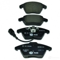 Тормозные колодки дисковые, комплект HELLA 23588 8DB 355 010-581 2358 7 29056 - Изображение 2