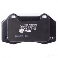 Тормозные колодки, комплект HELLA 2 4162 8db355014061 29384 24687 - Изображение 3